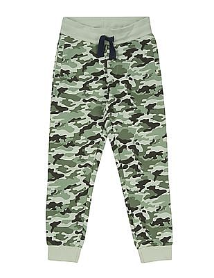 army pattern joggers