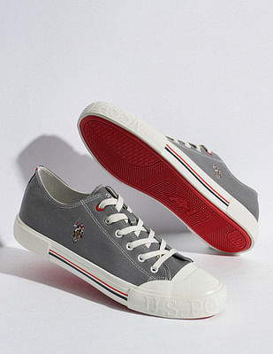 U S Polo Assn Men Drew Grey Classics Sneakers