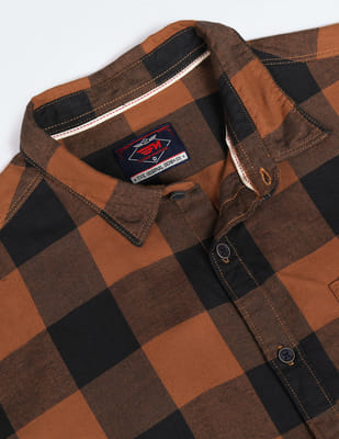 Buy Flying Machine Buffalo Check Shirt - NNNOW.com