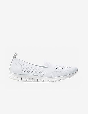 COLE HAAN ZERØGRAND ホワイト スニーカー Buy Cole Haan Women Off White ZERØGRAND A-Line Slip On Shoes