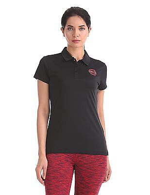 U S Polo Assn Women Short Sleeve Active Polo Shirt