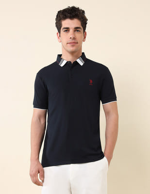 Buy U.S. Polo Assn. Solid Gentleman's Club Polo Shirt - NNNOW.com