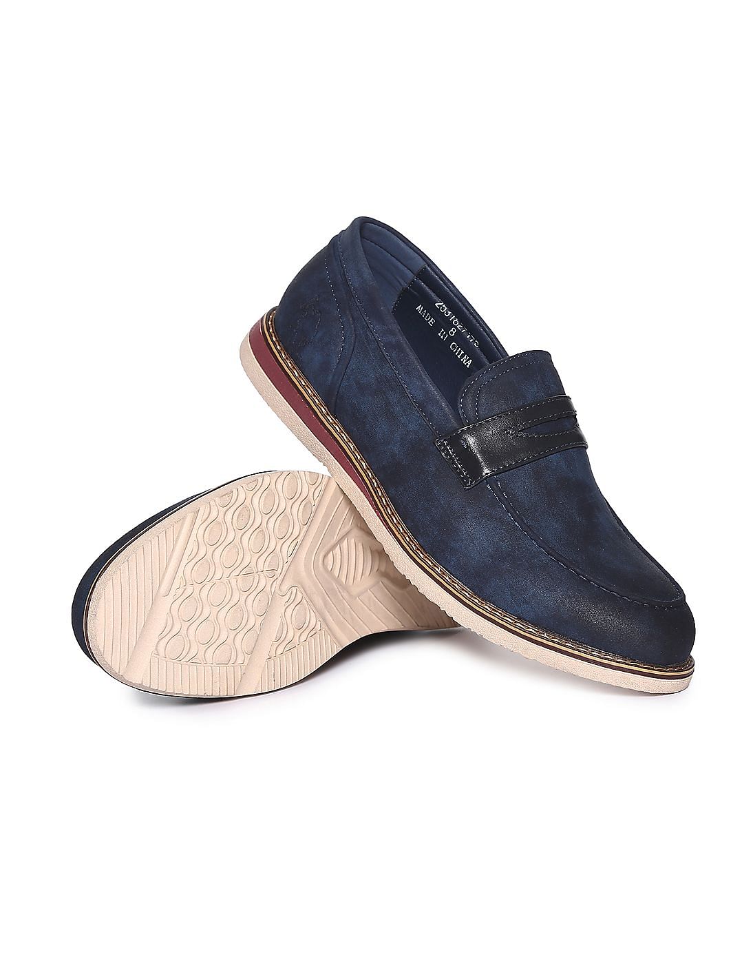 Buy U.S. Polo Assn. Contrast Sole Walter Penny Loafers - NNNOW.com