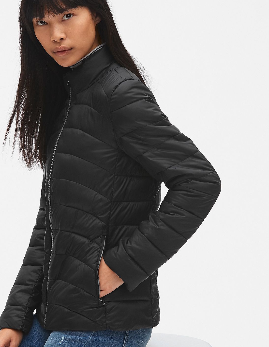 ジャケット・アウター GAP SHORT JACKET BLACK archive Jackets | Gap