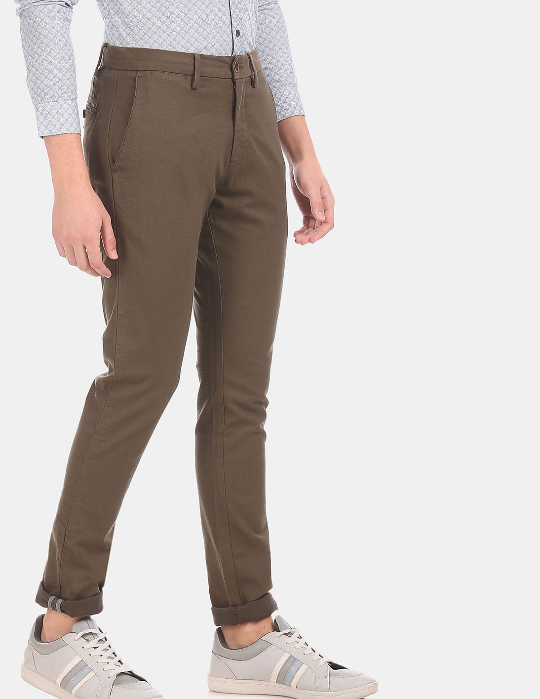dark olive chinos