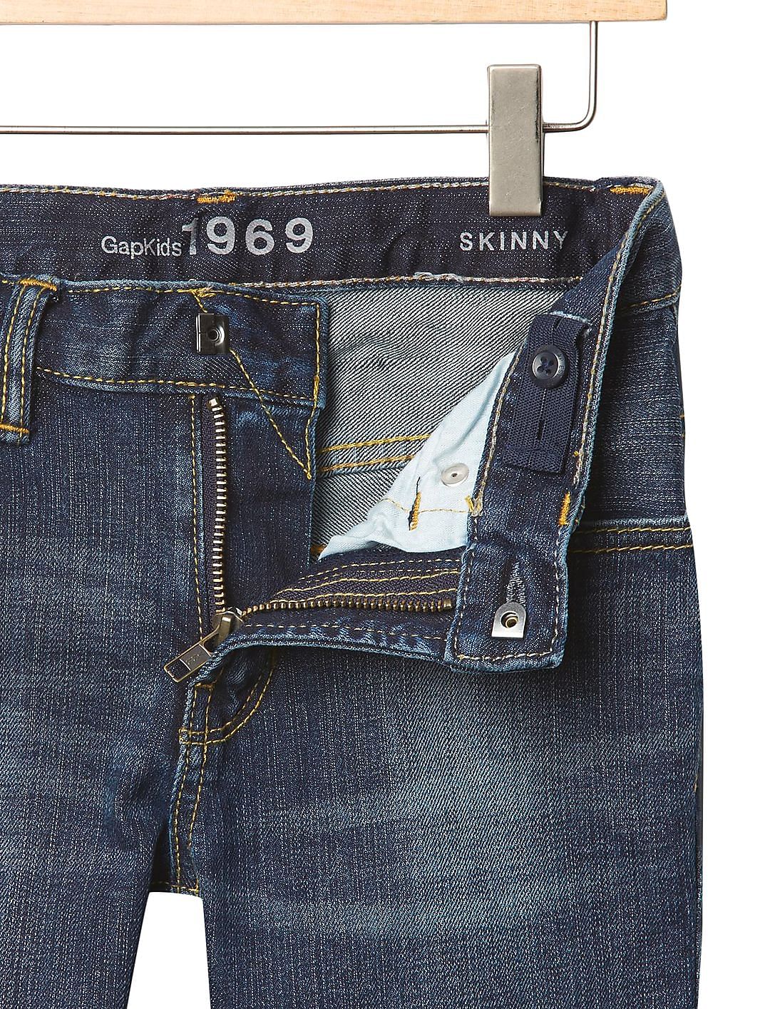 Buy GAP Boys Blue 1969 Skinny Jeans NNNOW