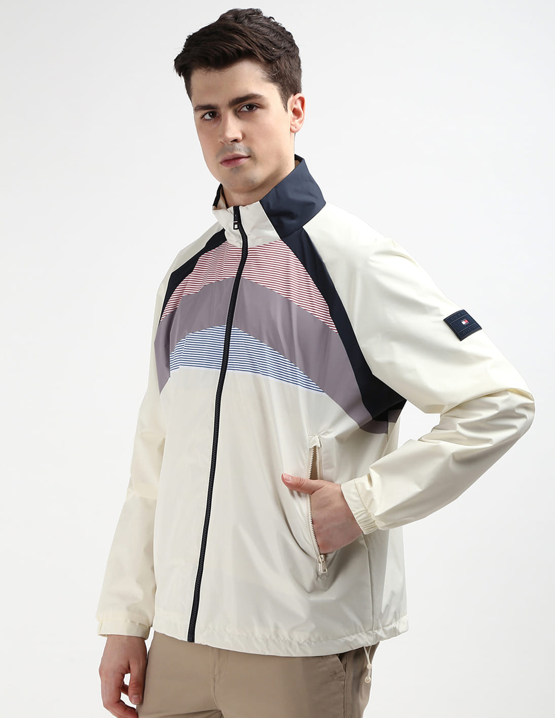Buy Tommy Hilfiger Sustainable Colour Block Track Jacket - NNNOW.com