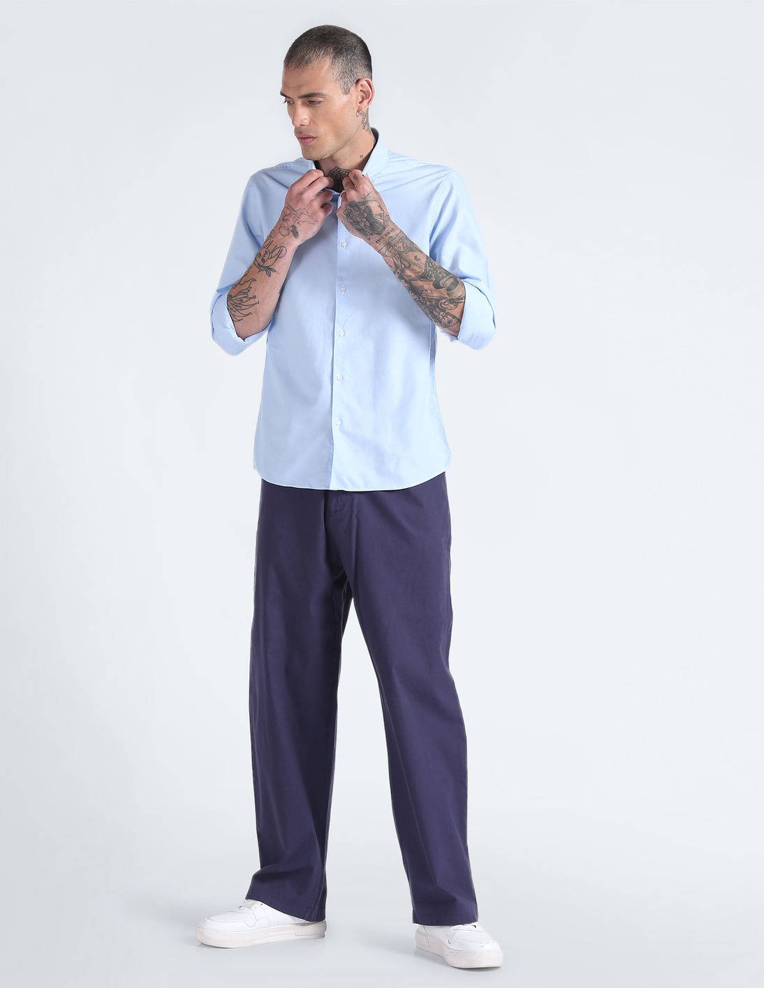 Buy Calvin Klein Slim Fit Oxford Shirt - NNNOW.com