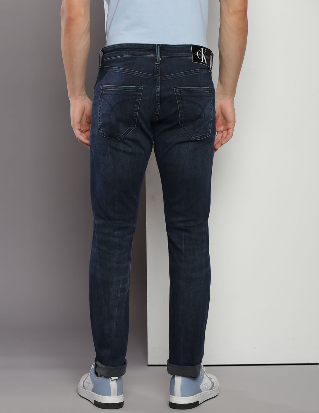 k813___ Buy Calvin Klein Jeans Modern Tapered Fit Whiskered Jeans - NNNOW.com