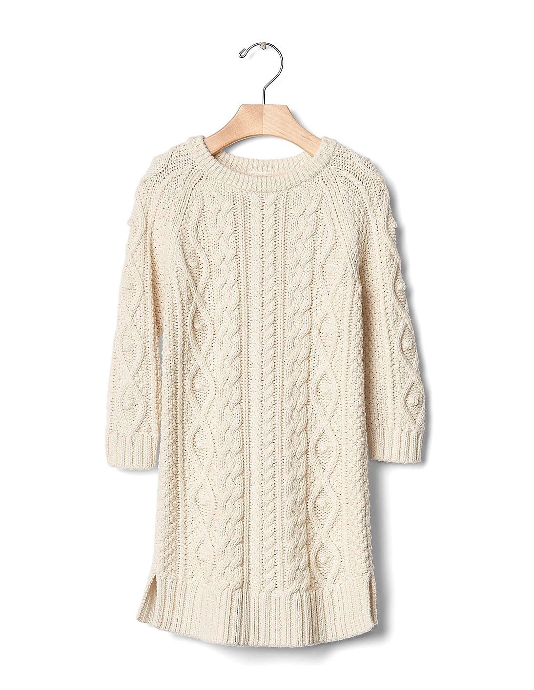 Gap cable hotsell knit sweater dress