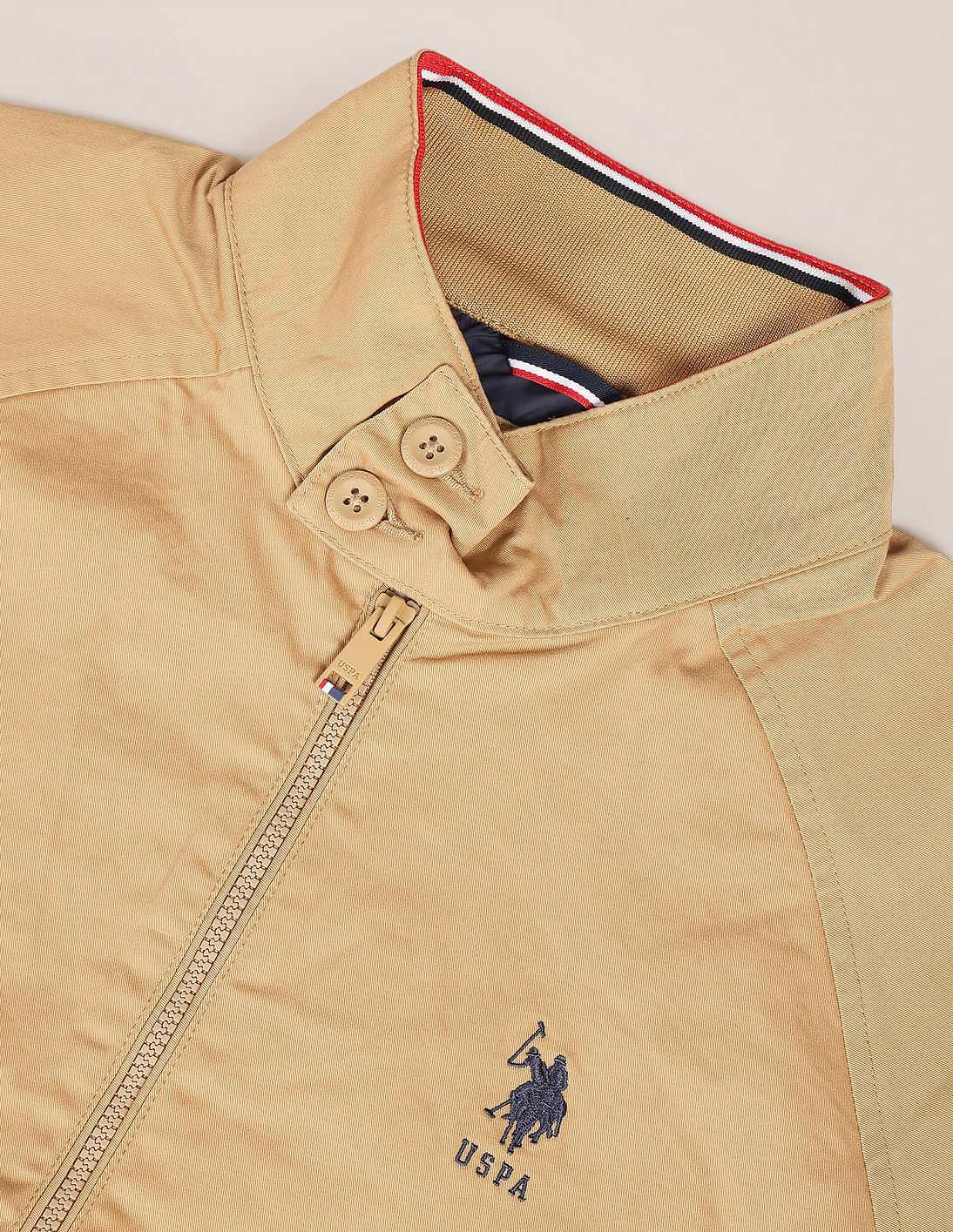Buy U.S. Polo Assn. Stand Collar Windcheater Jacket - NNNOW.com
