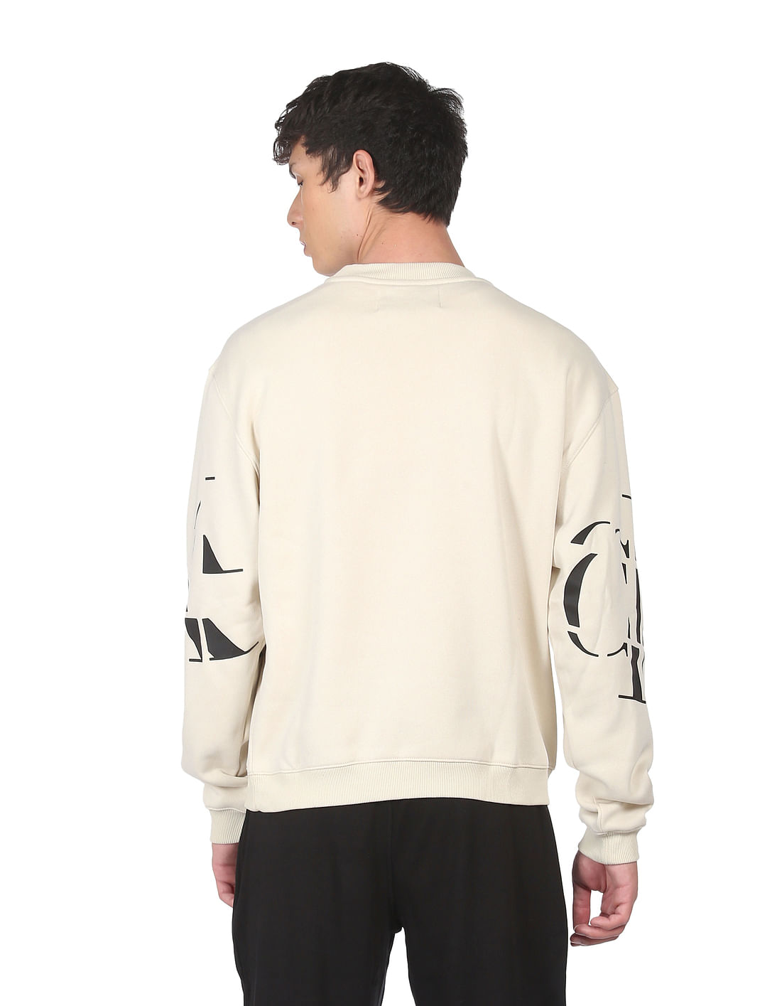 ★OAMC★ M WHIFF CREWNECK OFF WHITE OAMC 24SS WHIFF CREWNECK Sweatshirt Print Logo Long Sleeve L