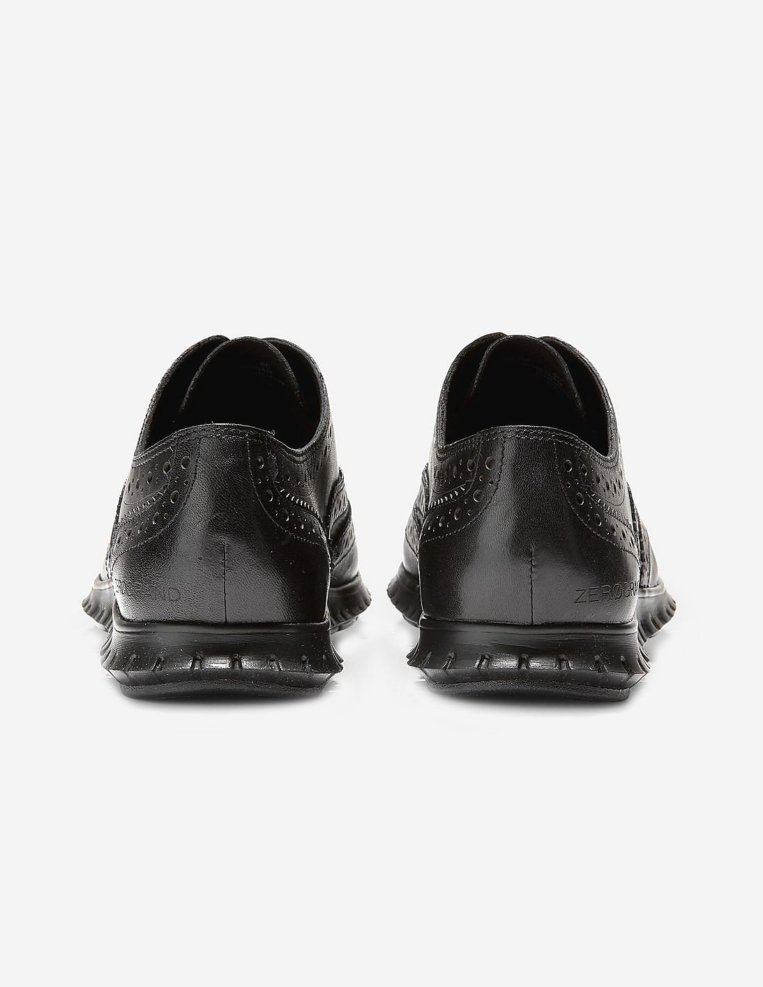 Buy Cole Haan Women Black ZERØGRAND Wing Oxford Closed Hole