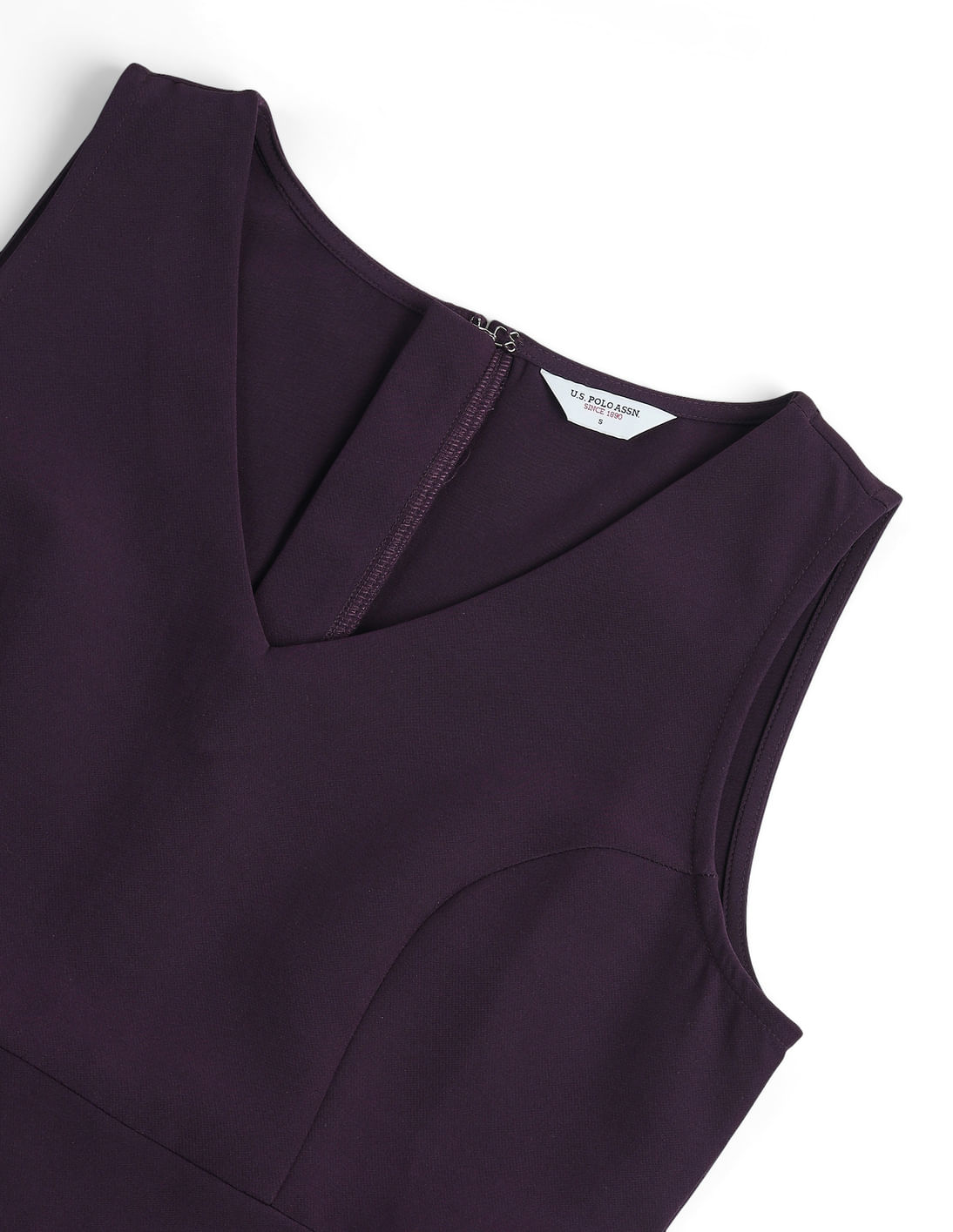 Buy Polo Women Sleeveless V-Neck Dress