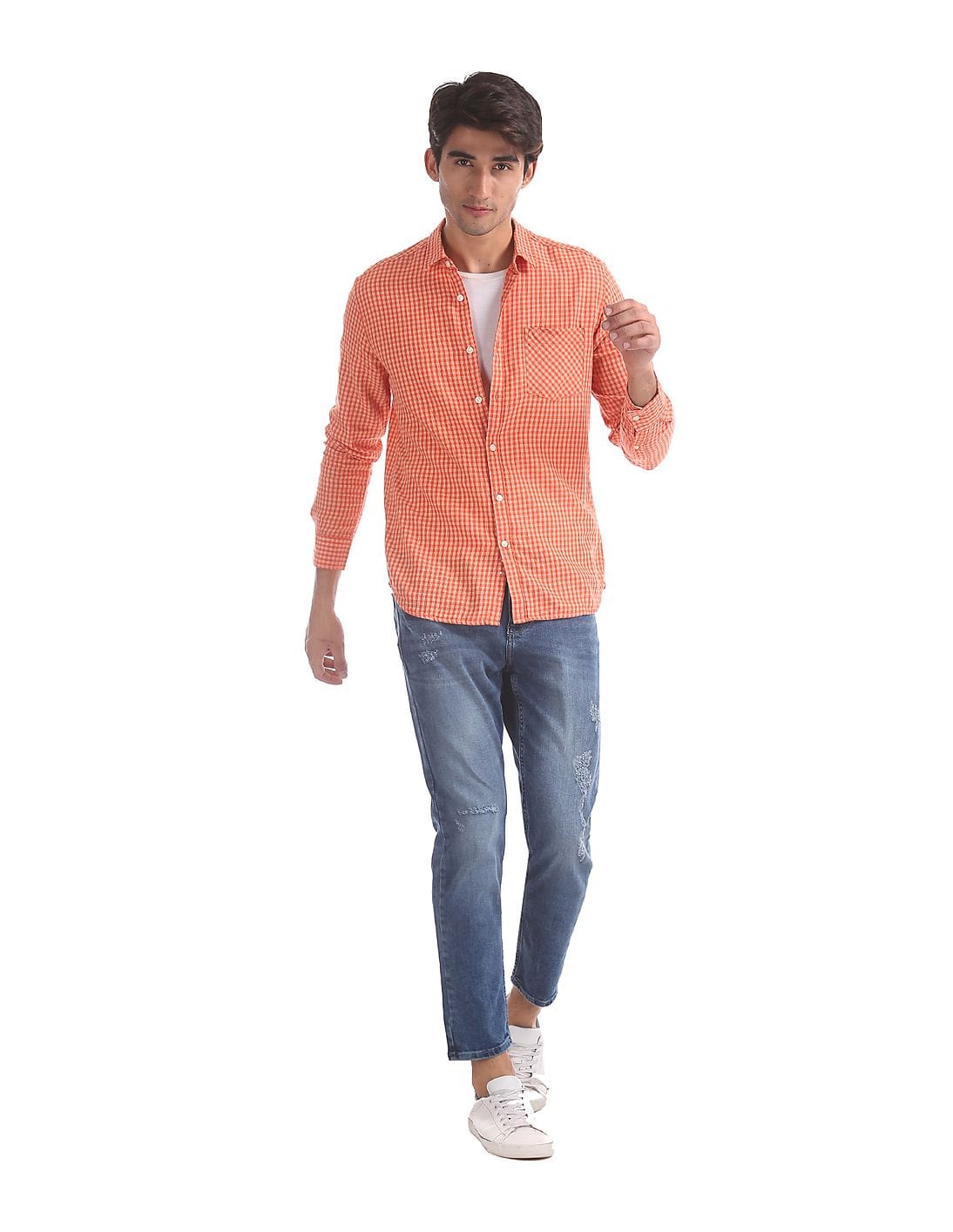 MJ Mankle Slim Fit Washed Jeans 
