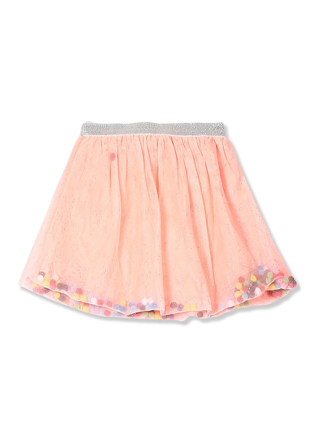 Buy Donuts Girls Mesh Flared Skirt