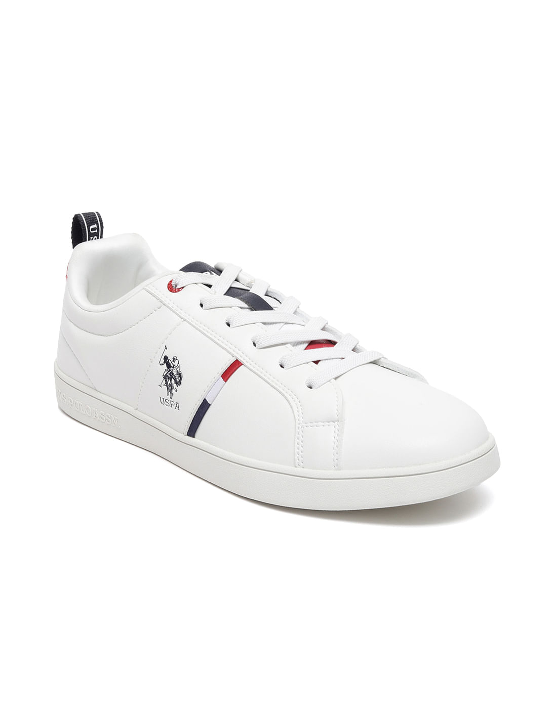 Buy U.S. Polo Assn. Solid Lace Up Lester Sneakers - NNNOW.com