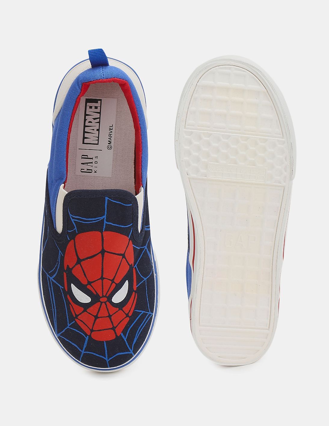 spiderman shoes gap