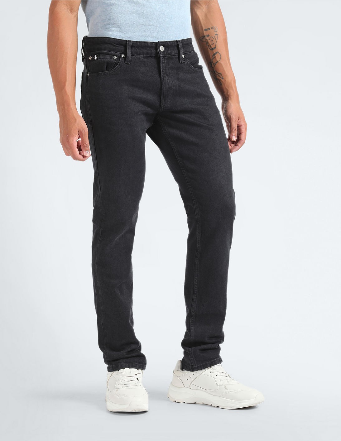 Buy Calvin Klein Recycled Cotton Slim Fit Jeans - NNNOW.com