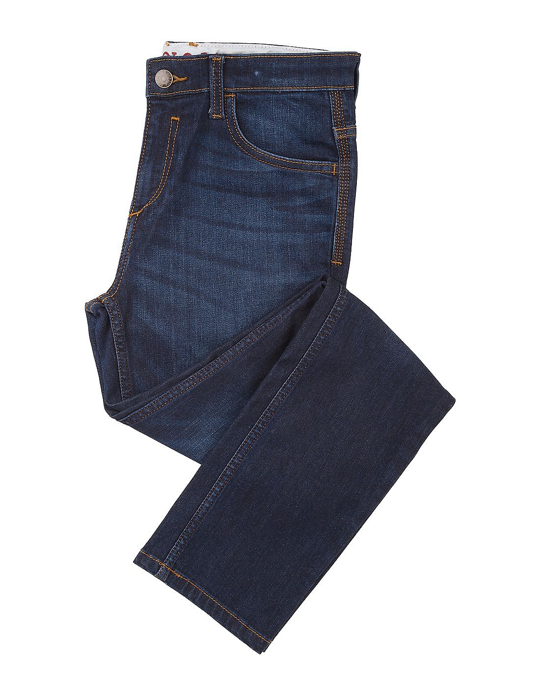 Buy U.S. Polo Assn. Kids Boys Boys Adjustable Waist Regular Fit Jeans ...
