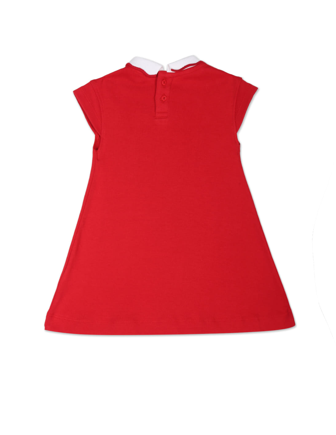 Buy Polo Kids Cap Sleeve Solid Polo Dress