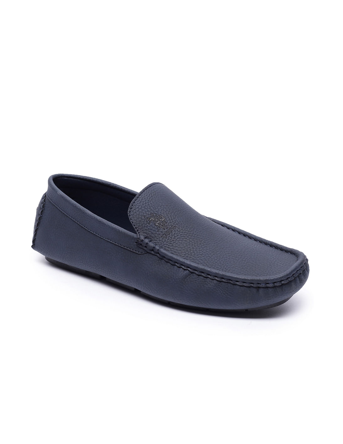 Buy U.S. Polo Assn. Men Round Toe Solid Glens Loafers - NNNOW.com