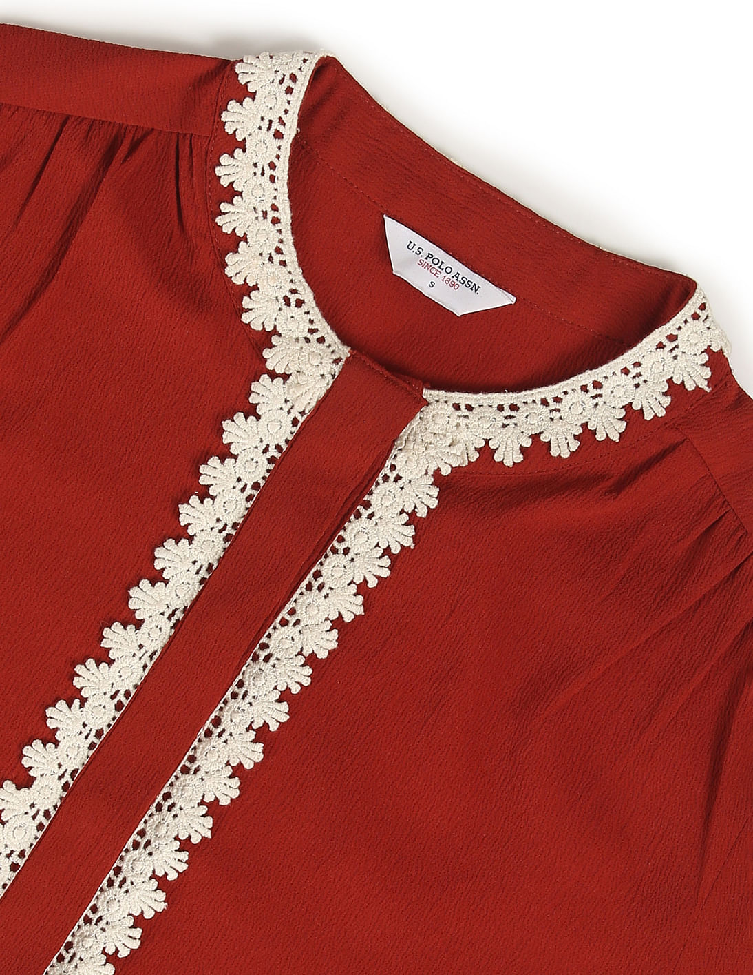 Buy U.S. Polo Assn. Women Lace Trim Cotton Stretch Camisole - NNNOW.com