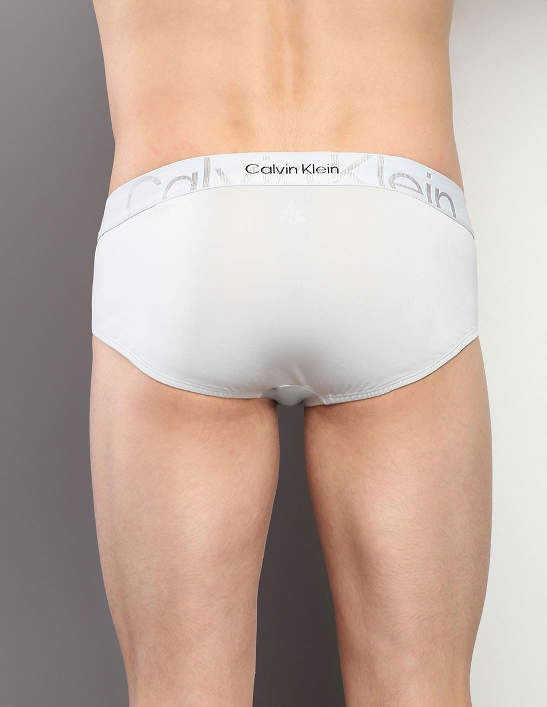 Buy Calvin Klein Underwear Recycled Polyester Solid Hip Briefs 