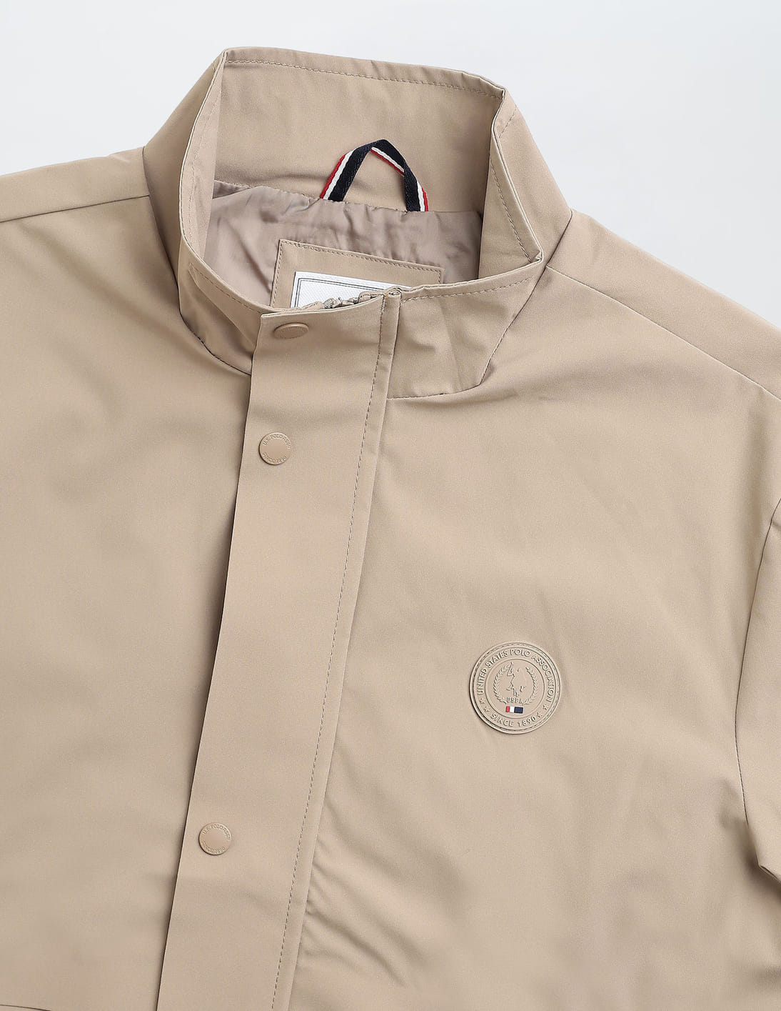 Buy U.S. Polo Assn. Solid Pattern Windcheater Jacket - NNNOW.com