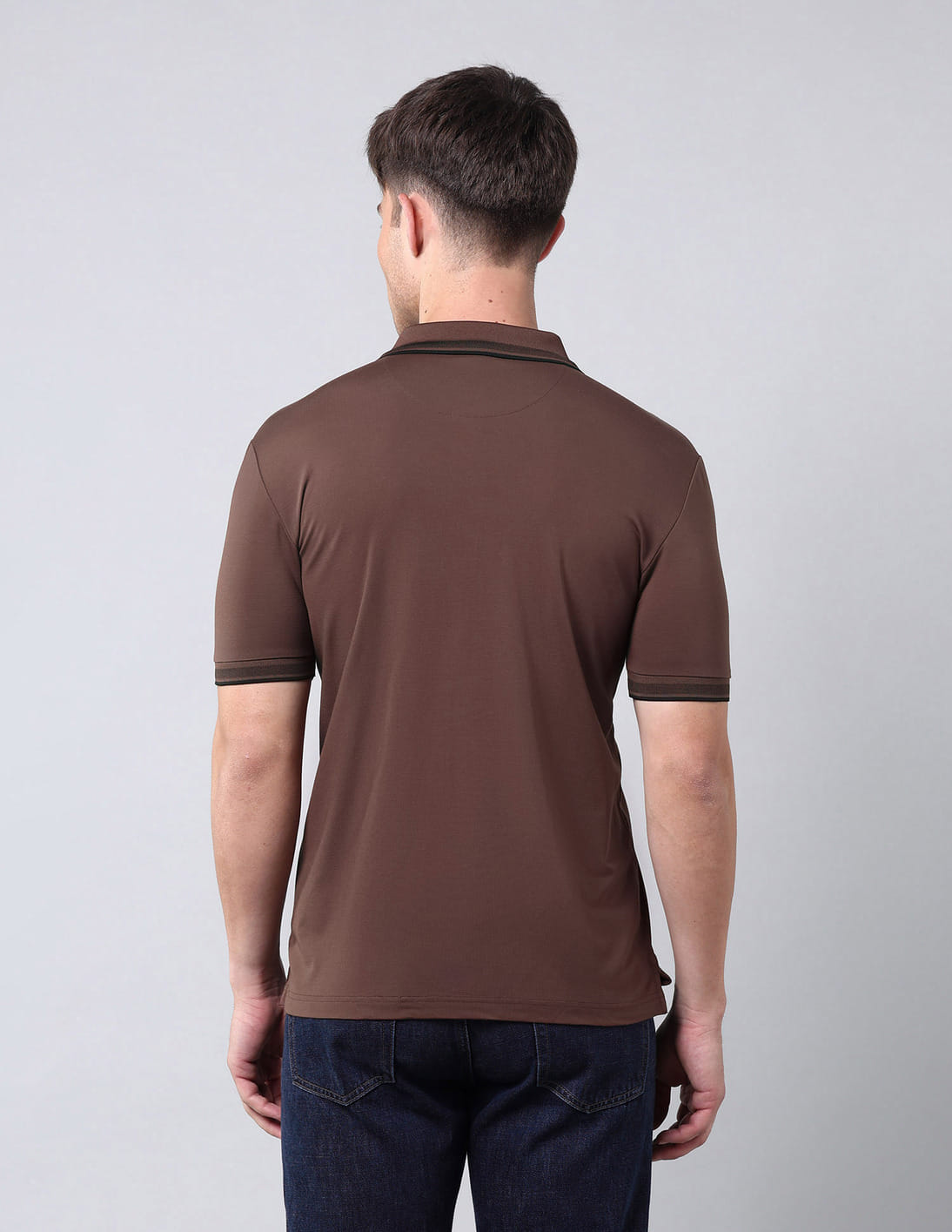 Buy U.S. Polo Assn. Denim Co. Muscle Fit Solid Black Label Polo