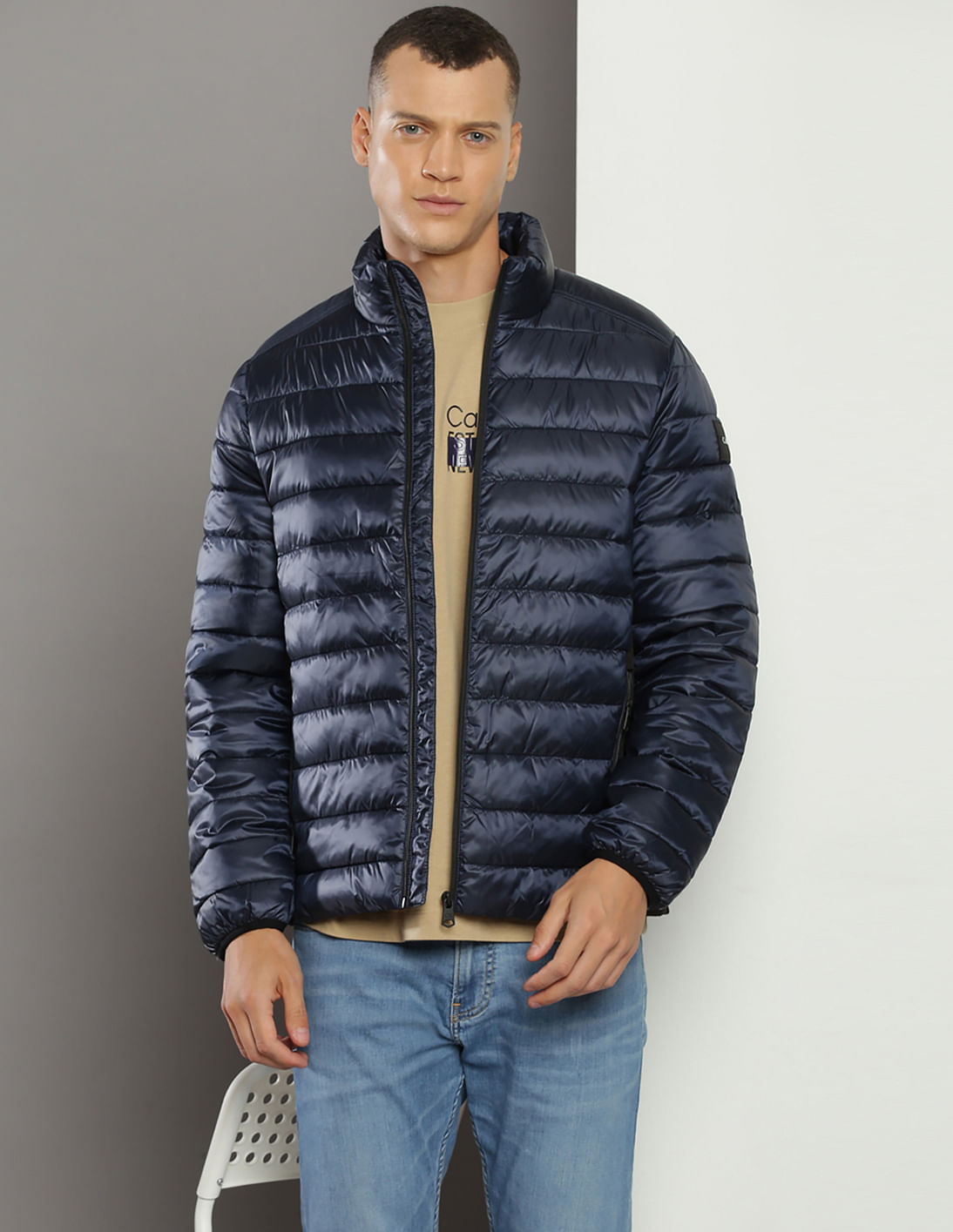 Buy Calvin Klein Recycled Polyester Quilted Jacket - NNNOW.com