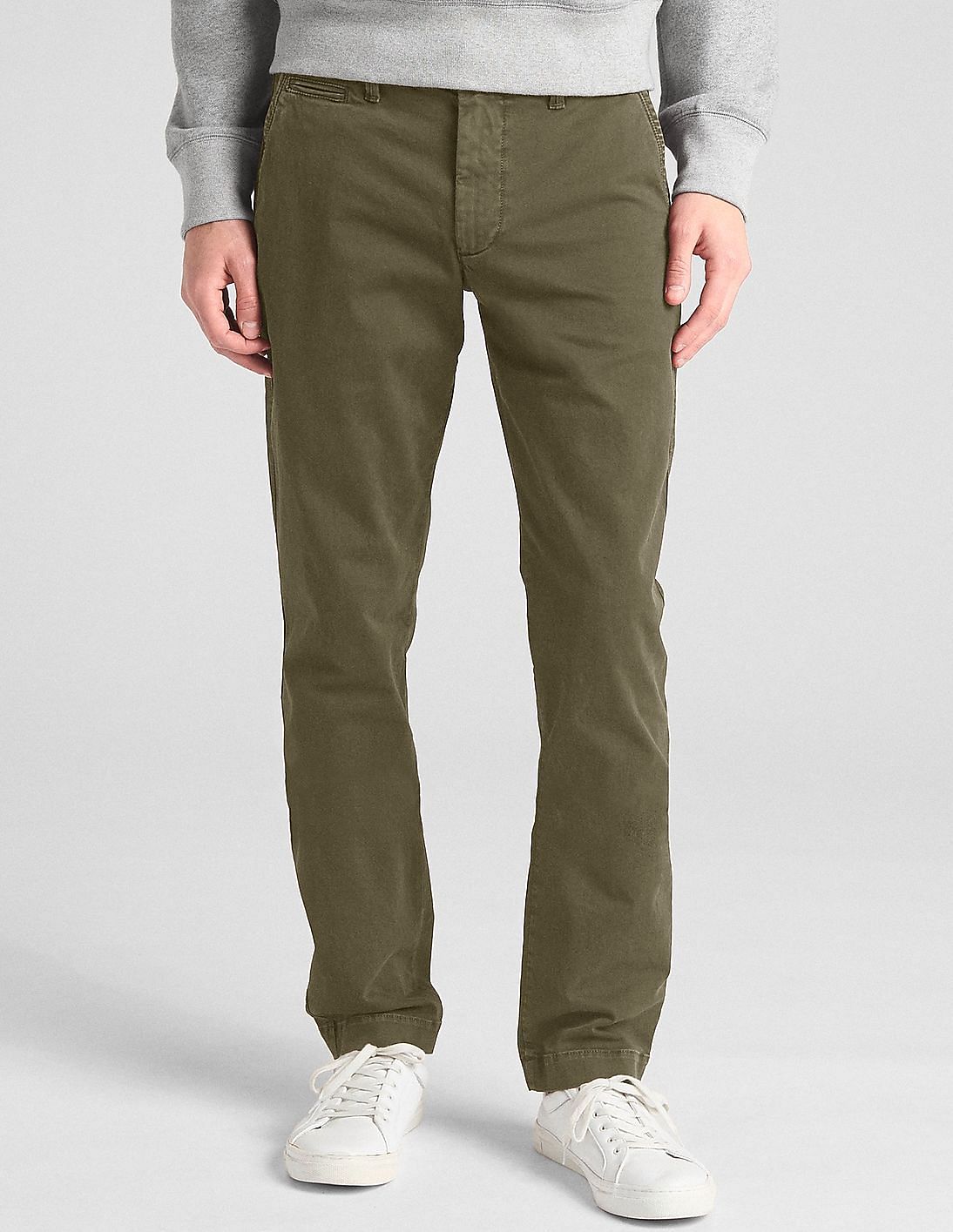 gap vintage wash khakis