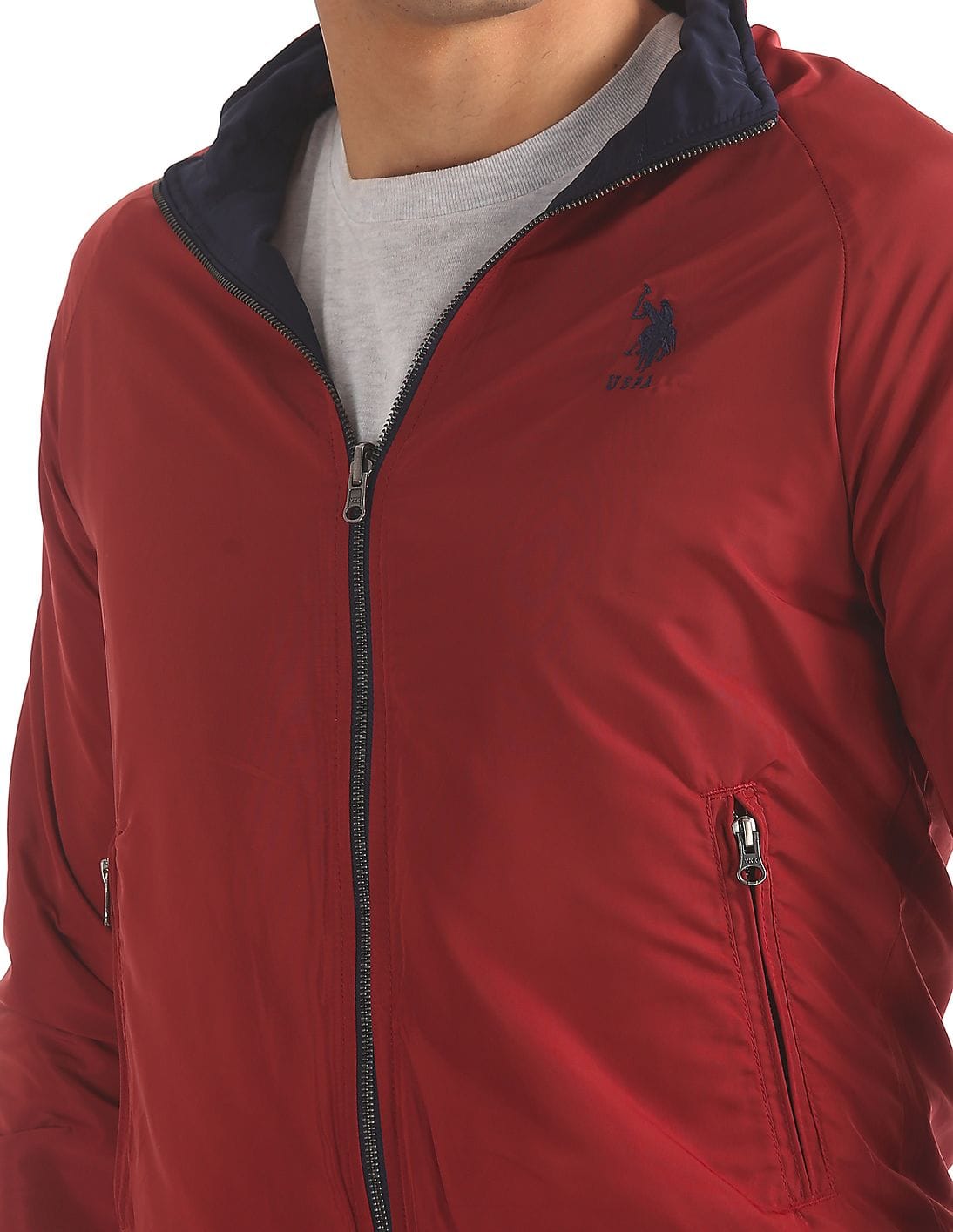 us polo reversible jacket