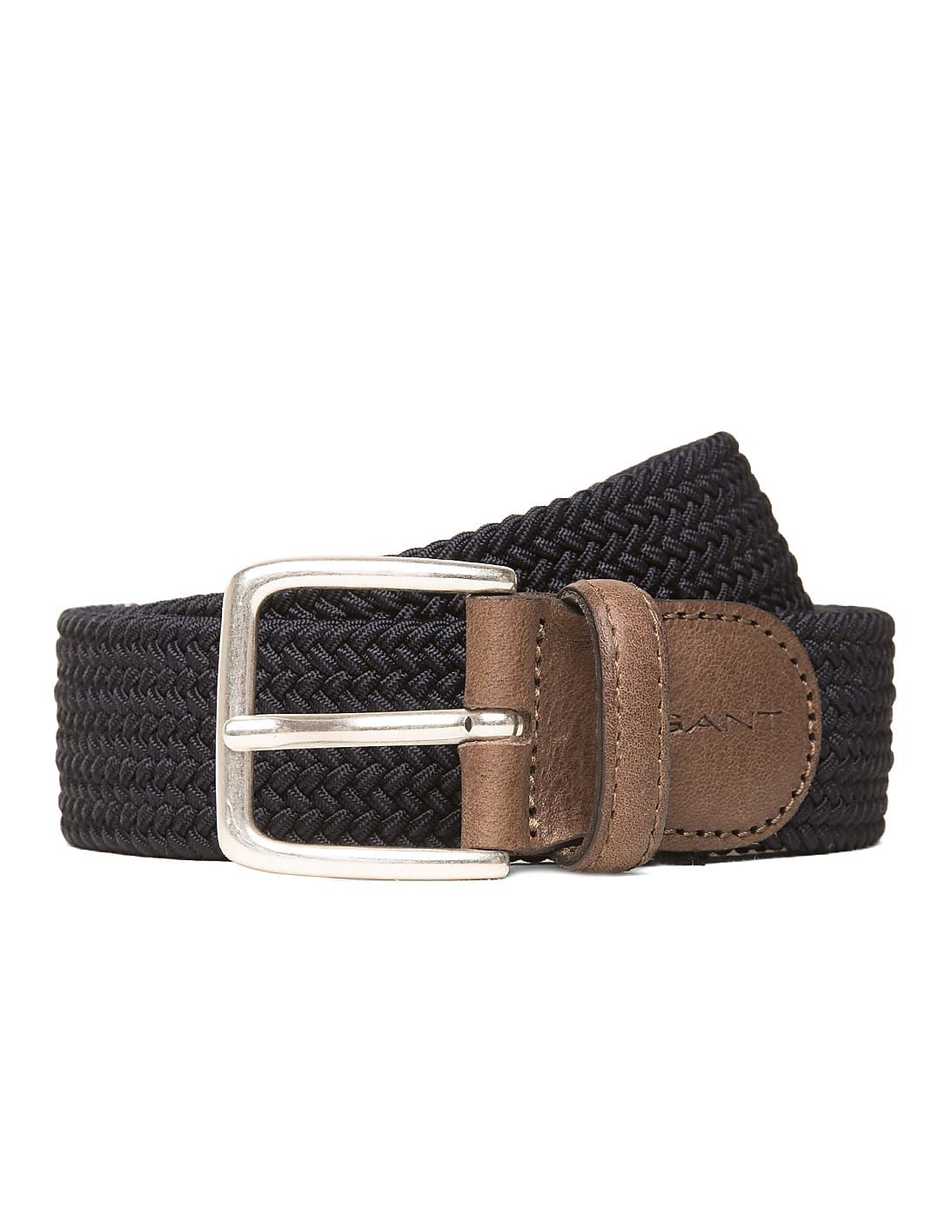 Buy Gant Leather Trim Braided Belt - NNNOW.com