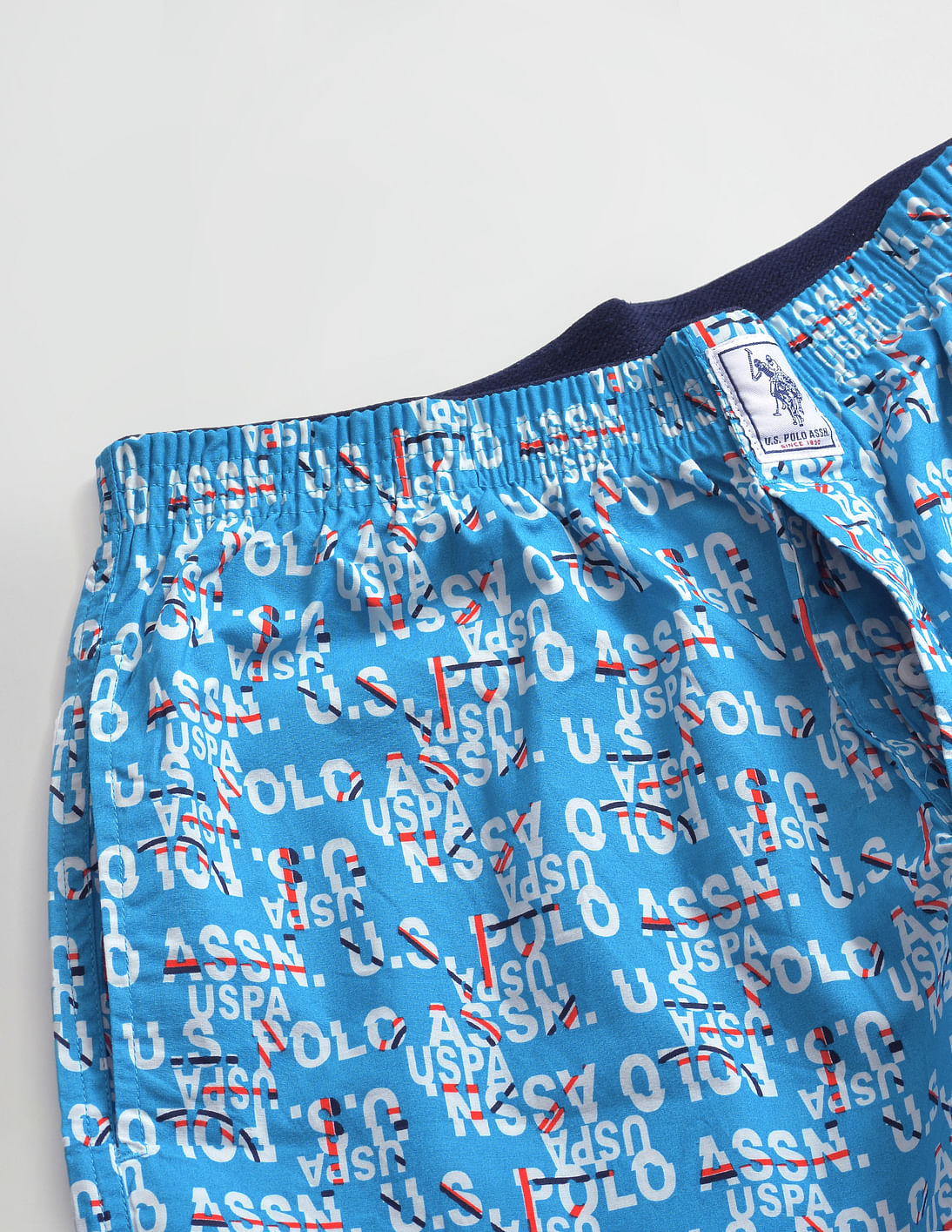 Buy USPA Innerwear Relaxed Fit Printed IYAB Boxers - Pack Of 1 - NNNOW.com