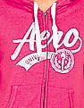 Aeropostale Hooded Zip Up Sweatshirt