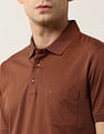 Arrow Solid Pure Cotton Polo Shirt