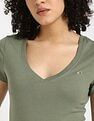 Tommy Hilfiger Solid Slim-Fit Cotton T-Shirt