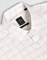Arrow Outline Check Cotton Dobby Shirt