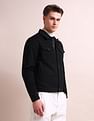 Arrow Newyork Solid Patch Pocket Jacket