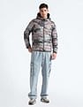 Flying Machine Camouflage Thermo Tech Hooded Jacket