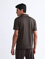 USPA Active Solid Slim Fit Polo Shirt