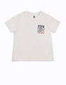 U.S. Polo Assn. Kids Boys Brand Printed Regular Fit T-Shirt