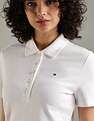 Tommy Hilfiger Solid Regular-Fit Cotton Polo T-Shirt