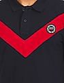 U.S. Polo Assn. Cotton Colour Block Polo Shirt