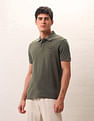 U.S. Polo Assn. Denim Co. Brand Printed Pure Cotton Polo Shirt