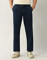 Arrow Sport Mid Rise Straight Fit Twill Trousers