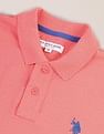 U.S. Polo Assn. Contrast Logo Slim Polo Shirt