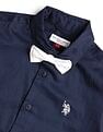 U.S. Polo Assn. Kids Boys Pure Cotton Satin Shirt