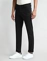 Arrow Sport Mid Rise Slim Fit Trousers